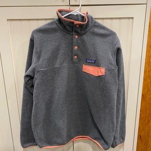 Patagonia Synchilla Snap T fleece.